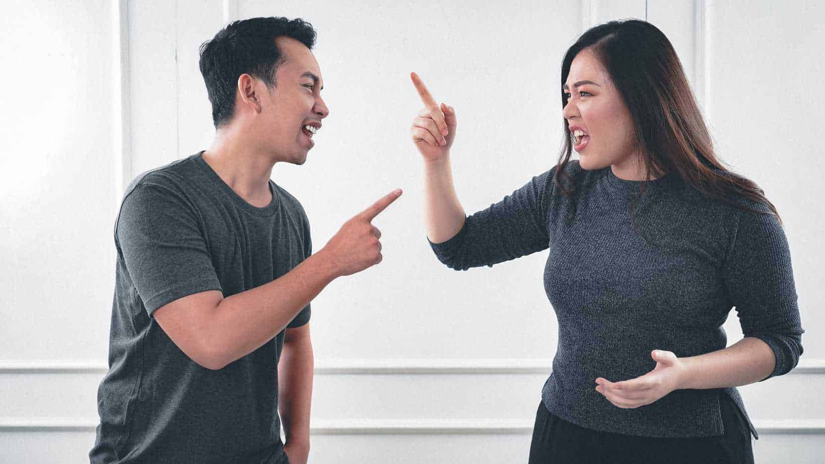 Couple Arguing - Common Divorce Conflicts. Alexander and Ewert Family Lawyer, divorce attorneys / divorce lawyer in Fort Collins